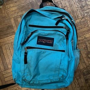 Blue Jansport Backpack